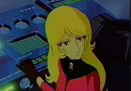 If Harlock needs some biological help, he can find someone his own damn age!