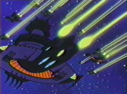 The more subdued battleship paint job.