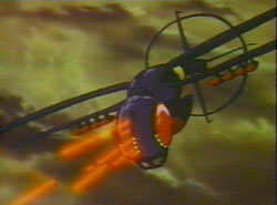 Robot fighter planes policing Tokarga.